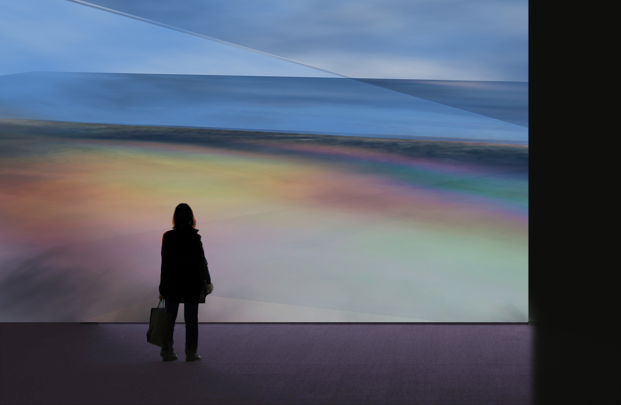 after the rain, audiovisual installation, 2022